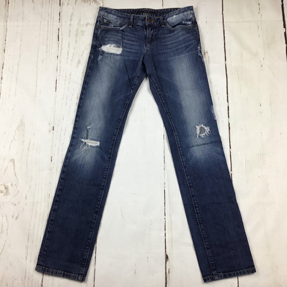 Joe’s distressed denim